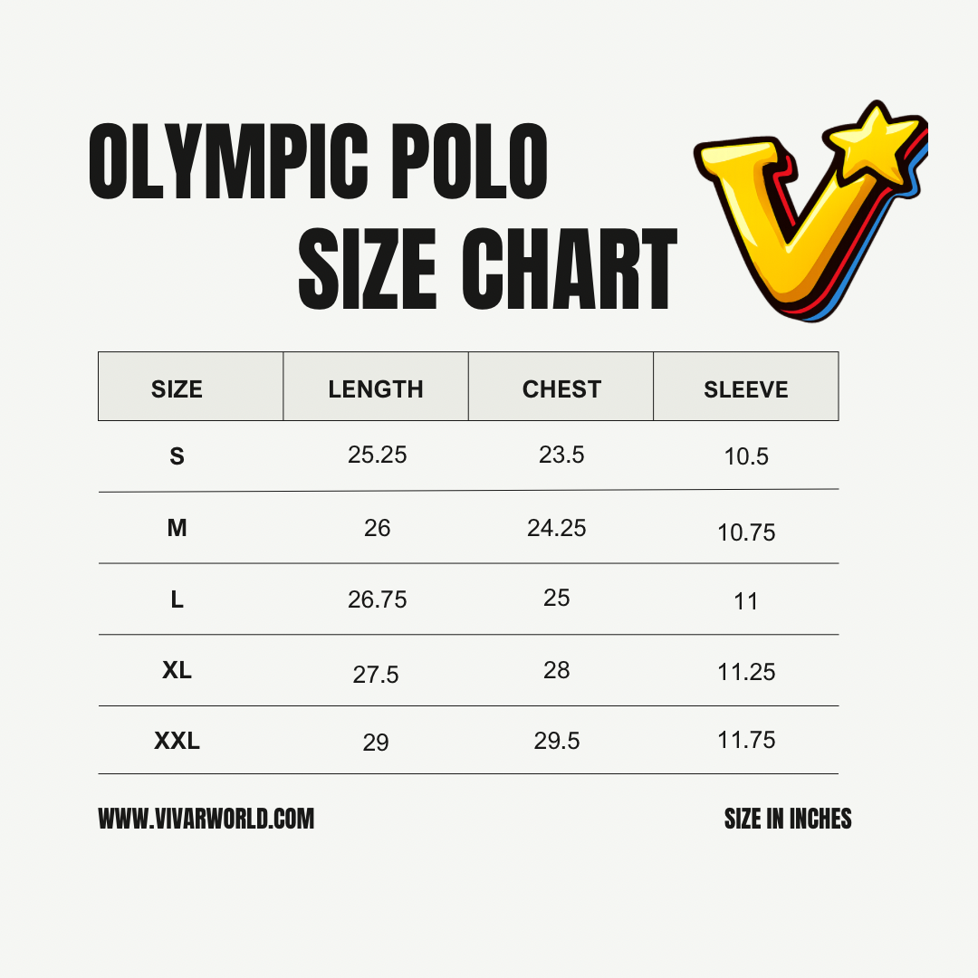 'Live Vivid' Olympic Polo